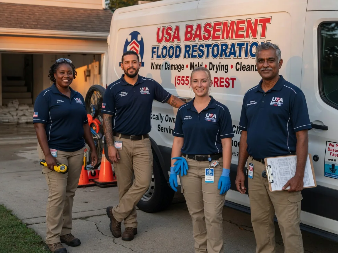 Basement Flood Cleanup company in Bridgeville, CA